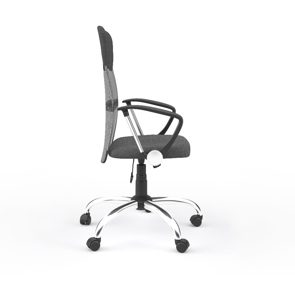 Product photograph of Alphason Orlando Grey Mesh Fabric Office Chair from Choice Furniture Superstore.